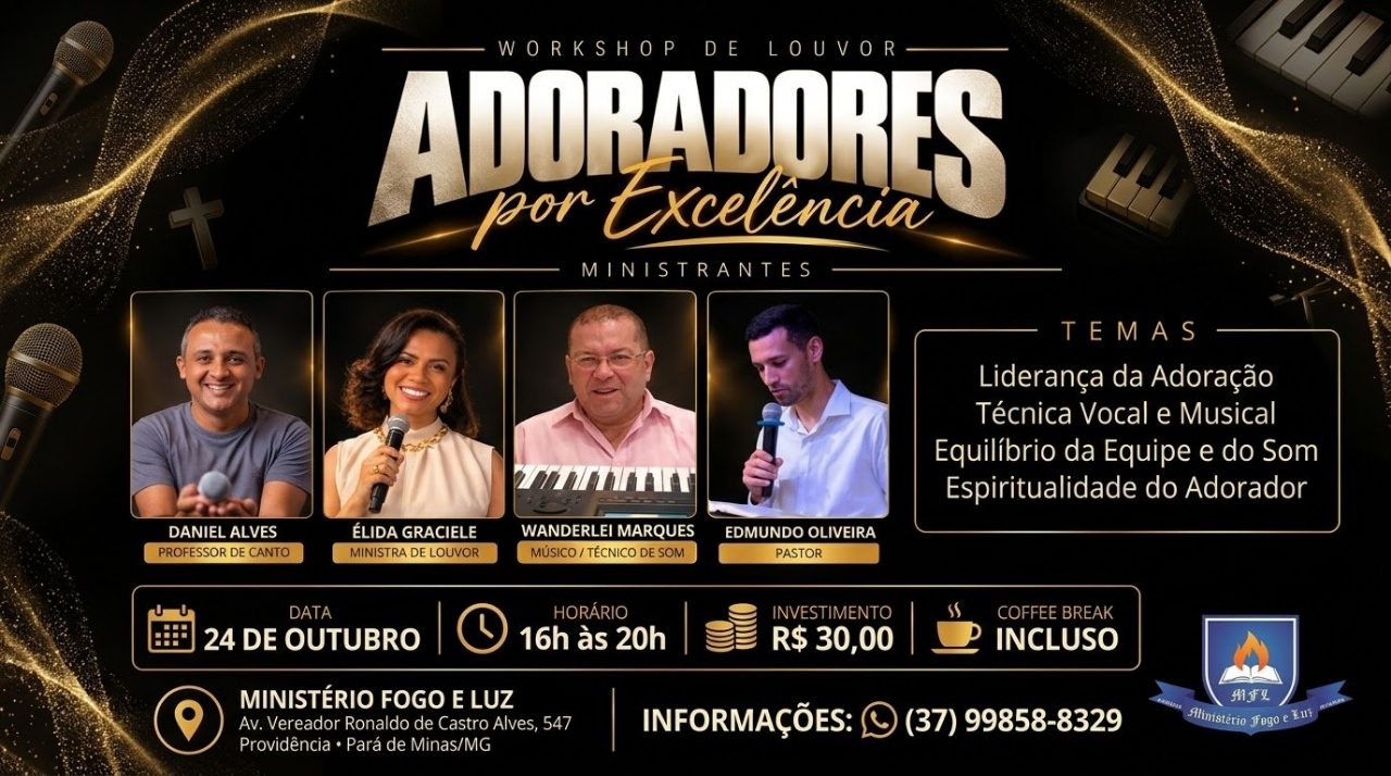 Workshop de Louvor - Adoradores por Excelência